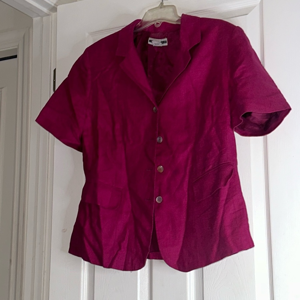 JENNIFER MOORE LINEN JACKET